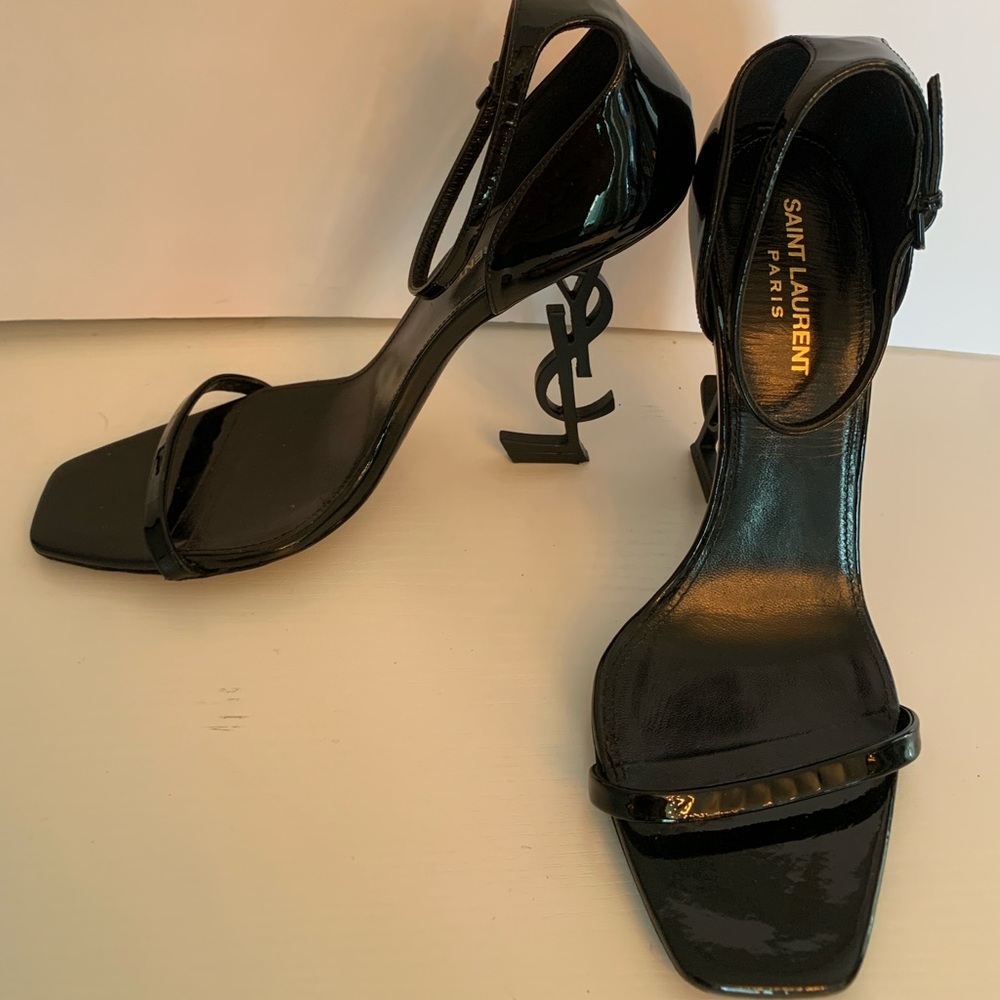 Saint Laurent Black Women's Sandals